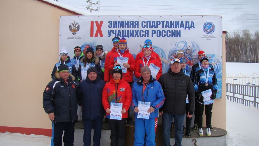 Тюменские биатлонисты выиграли всероссийскую Спартакиаду учащихся