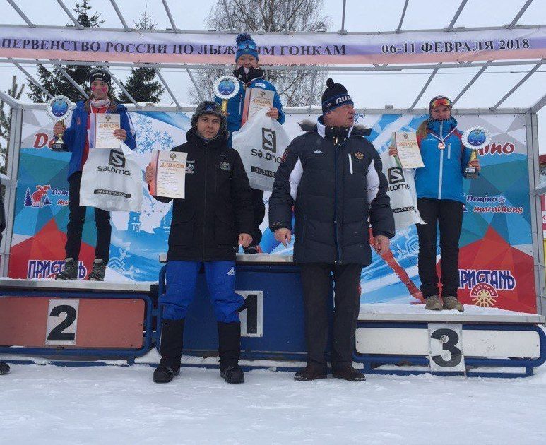 Лыжница ОСШОР Л.Н. Носковой успешно выступила на первенстве России