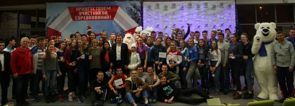 Новогодняя лыжная гонка