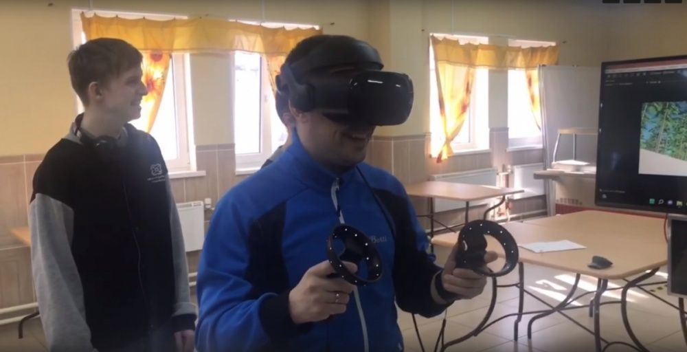 Спортсмены провели тест-драйв виртуального тренажера, созданного кванторианцами