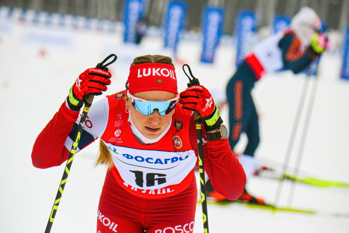 Пантрина стала третьей в смешанной эстафете на чемпионате России