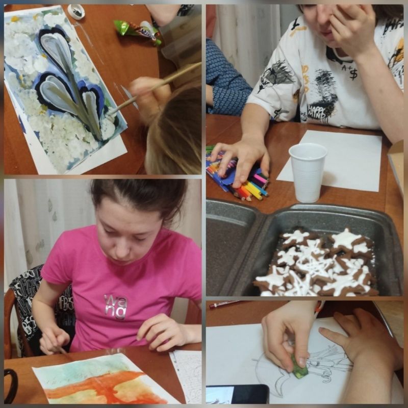 Арт-терапия на службе у спортсменов ОСШОР Носковой